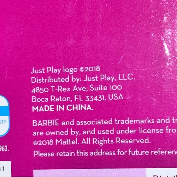 NOS NRFB MIB (C) 2018 28” Barbie Best Fashion Friend w/New Curvy Body - Blonde - Picture 10 of 13